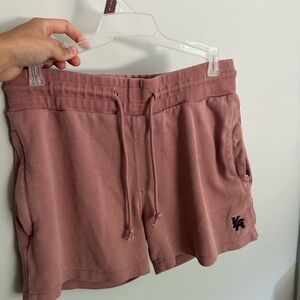 YoungLA Pink Athletic Shorts with Elastic Waistband